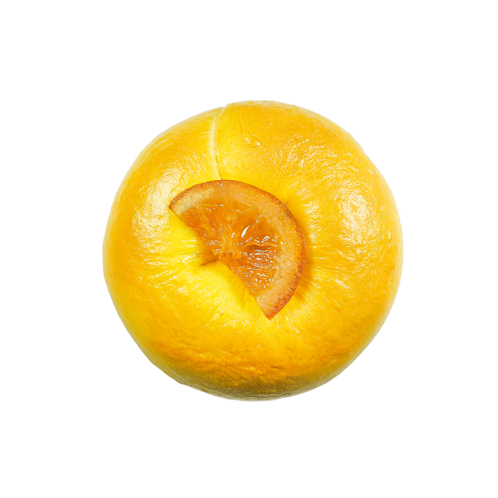 Söt Och Uppfriskande Apelsin Gräddost Bagel Söt Och Uppfriskande Apelsin Gräddost Bagel