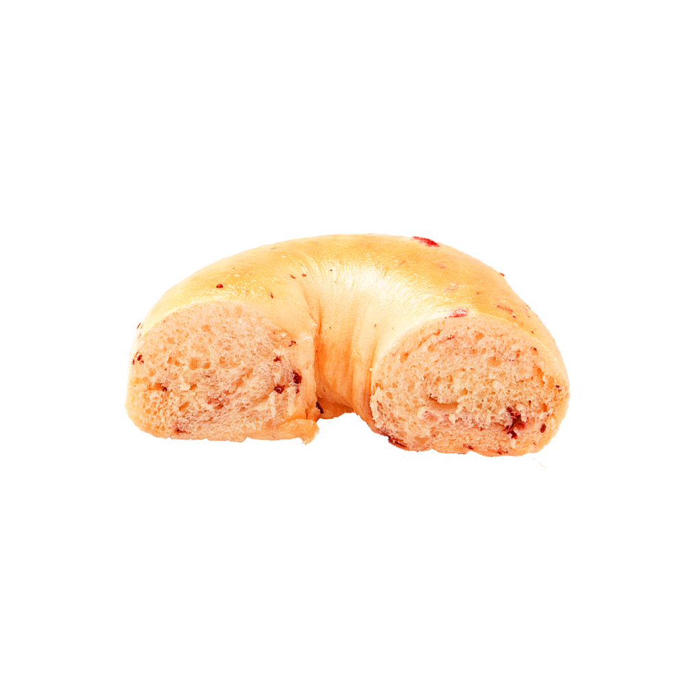 Hälsosam och fettsnål tranbärsbagel Hälsosam och fettsnål tranbärsbagel